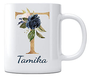 Happy Mothers Day with Name Tamika Best Gifts | Ceramic Coffee Mug | 11 OZ