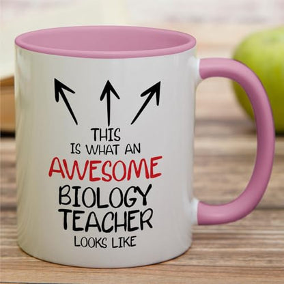 Funny This is What an Awesome Biology Funny | Ceramic Coffee Mug | 11 OZ