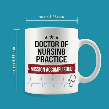 Doctor of Nursing Practice Nurse Gift | Ceramic Coffee Mug | 11 OZ