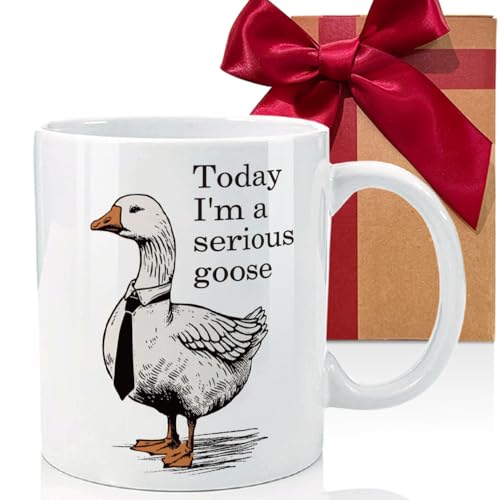 I m a Serious Funny Goose Gift for Nurse Women | Ceramic Coffee Mug | 11 OZ