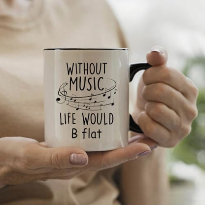 Teacher Appreciation Gift for Music Lover | Ceramic Coffee Mug | 11 OZ