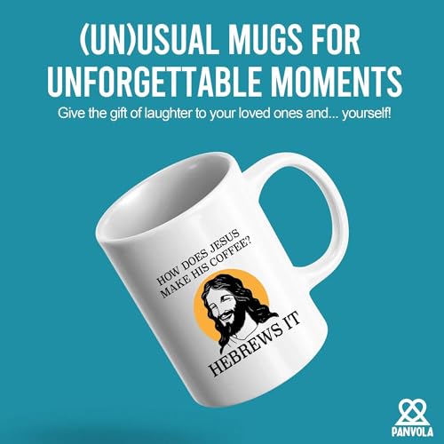 How Does Jesus Make His Hebrews it Funny | Ceramic Coffee Mug | 11 OZ