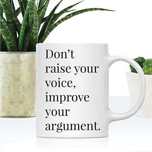 Motivational Inspirational Quote Gift Funny | Ceramic Coffee Mug | 11 OZ