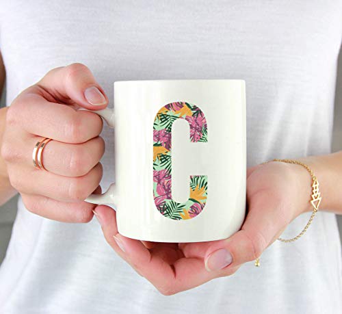 Gift Tropical Monstera Palm Leaves Graduate | Ceramic Coffee Mug | 11 OZ