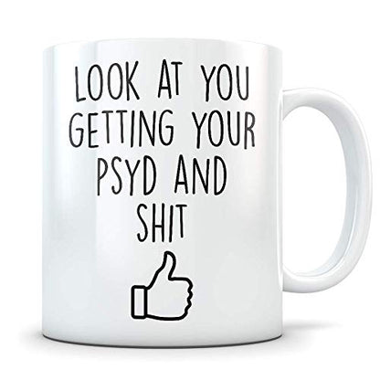 PSYD Graduation Gifts Future Psych Doctorate | Ceramic Coffee Mug | 11 OZ