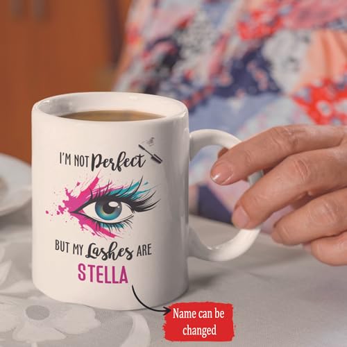 I m Not Great But My Lashes Are Unique | Customised Coffee Mug | 11 OZ