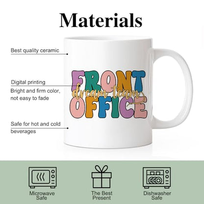 RZHV Front Office Dream Team Novelty Funny | Ceramic Coffee Mug | 11 OZ