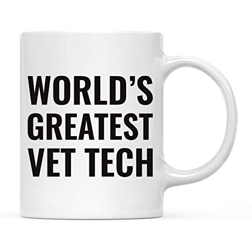 Gift for Men or Women World s Greatest Vet | Ceramic Coffee Mug | 11 OZ