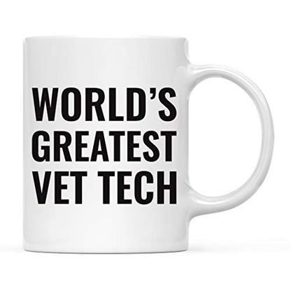 Gift for Men or Women World s Greatest Vet | Ceramic Coffee Mug | 11 OZ