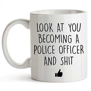 Police Academy Graduation Gifts Officer | Ceramic Coffee Mug | 11 OZ