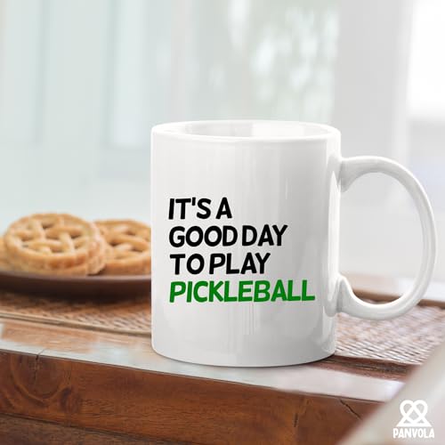 It s A Good Day to Play Pickleball Sports | Ceramic Coffee Mug | 11 OZ