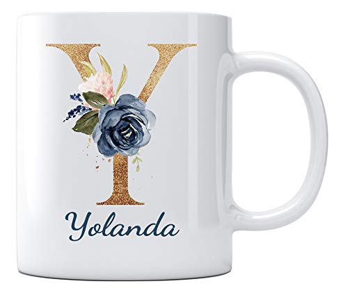 Happy Mothers Day with Name Yolanda Best Gifts | Ceramic Coffee Mug | 11 OZ