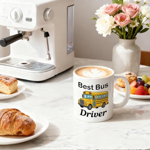 Best Bus Driver Funny School Design for Buses | Ceramic Coffee Mug | 11 OZ