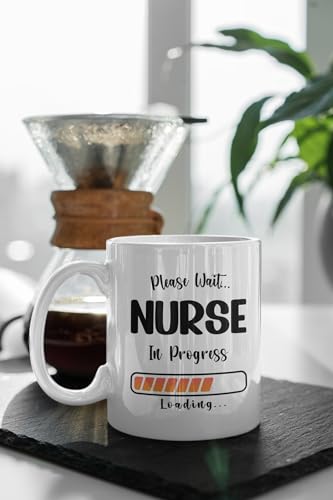 Nursing Student Gifts Nurse In Progress School | Ceramic Coffee Mug | 11 OZ