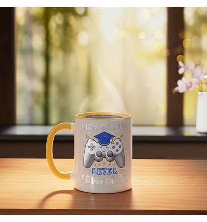 High School Level Complete Class Of 2026 Funny | Ceramic Coffee Mug | 11 OZ