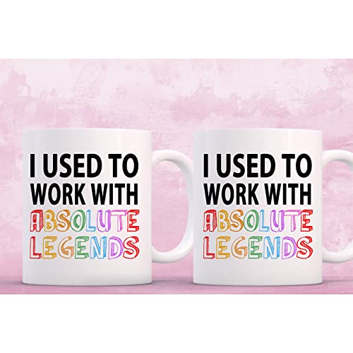 I Used To Work With Absolute Legend Coworker | Ceramic Coffee Mug | 11 OZ
