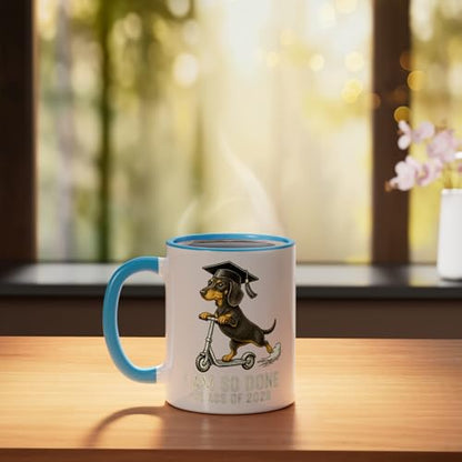 I Am So Done Class of 2026 Senior Funny | Ceramic Coffee Mug | 11 OZ