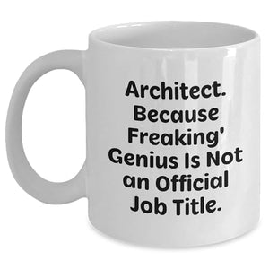 Architect Gifts from Men Inspirational for | Ceramic Coffee Mug | 11 OZ