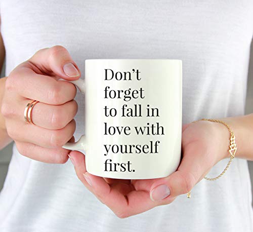 Motivational Inspirational Quote Gift Don t | Ceramic Coffee Mug | 11 OZ