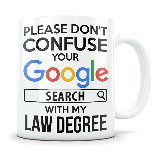 Law School graduation gift Lawyer student | Ceramic Coffee Mug | 11 OZ