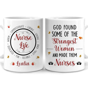 Hyturtle Personalized Inspirational Nurse | Customised Coffee Mug | 11 OZ