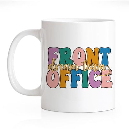 RZHV Front Office Dream Team Novelty Funny | Ceramic Coffee Mug | 11 OZ