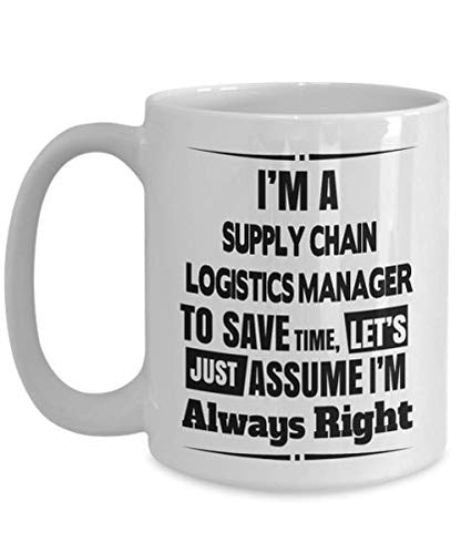 Gift For Supply Chain Logistics Manager | Ceramic Coffee Mug | 11 OZ