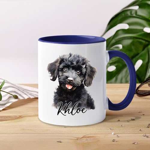 Personalized Poodle Puppy Poodles Teacup | Customised Coffee Mug | 11 OZ