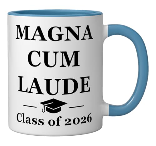 Graduation Magna Cum Laude Class Of 2026 Grad | Ceramic Coffee Mug | 11 OZ