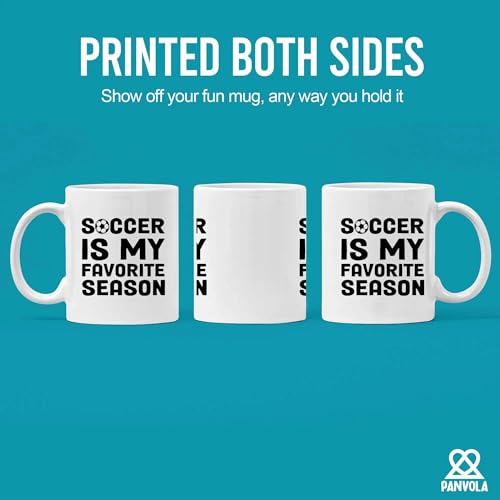 Soccer Is My Favorite Season Player Coach | Ceramic Coffee Mug | 11 OZ