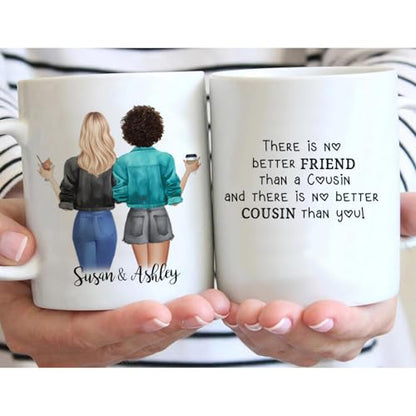 Custom Mother s Day Gifts for Cousins | Customised Coffee Mug | 11 OZ