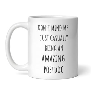 Amazing Postdoc Best Gift Awesome | Ceramic Coffee Mug | 11 OZ