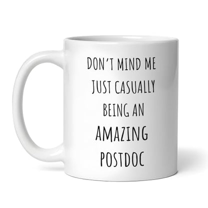 Amazing Postdoc Best Gift Awesome | Ceramic Coffee Mug | 11 OZ