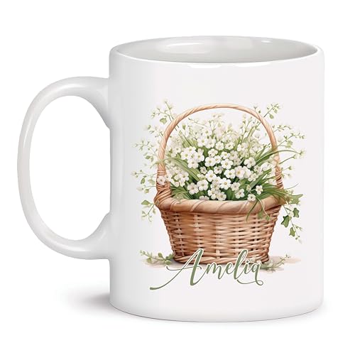 Customized Baby s Breath Personalized Name | Customised Coffee Mug | 11 OZ