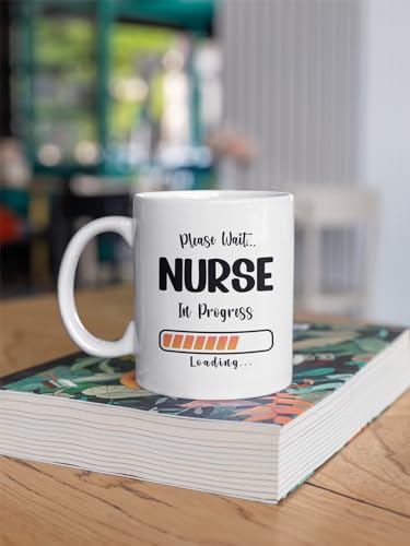 Nursing Student Gifts Nurse In Progress School | Ceramic Coffee Mug | 11 OZ