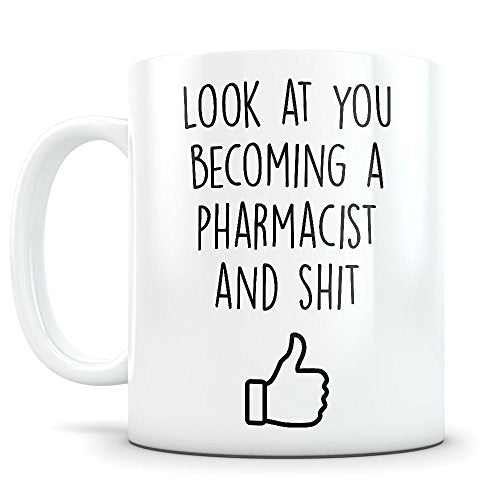 Pharmacist Graduation Gifts Pharmacy Graduates | Ceramic Coffee Mug | 11 OZ