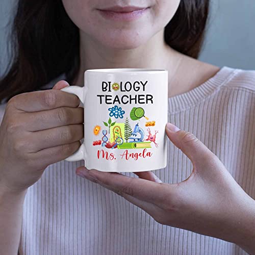 Personalized Biology Teacher Gifts For | Customised Coffee Mug | 11 OZ