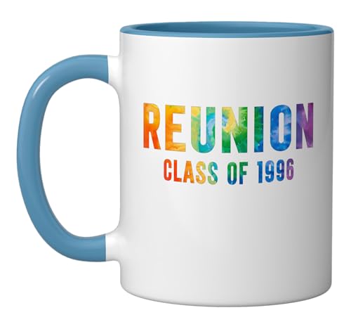 Tie Dye Class of 1996 Reunion 30th High School | Ceramic Coffee Mug | 11 OZ