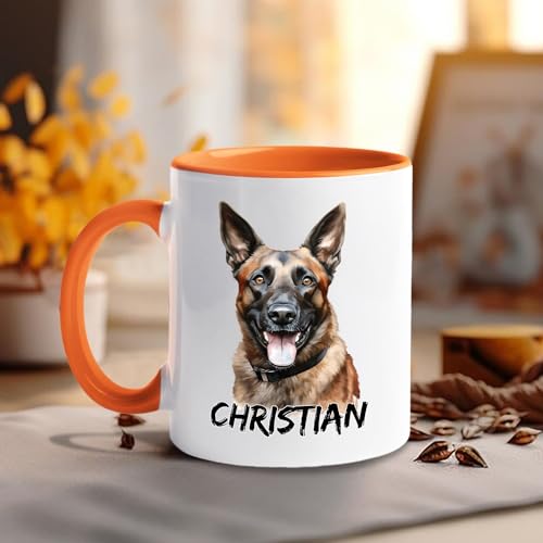 Personalized Malinois Accent Gifts For | Customised Coffee Mug | 11 OZ