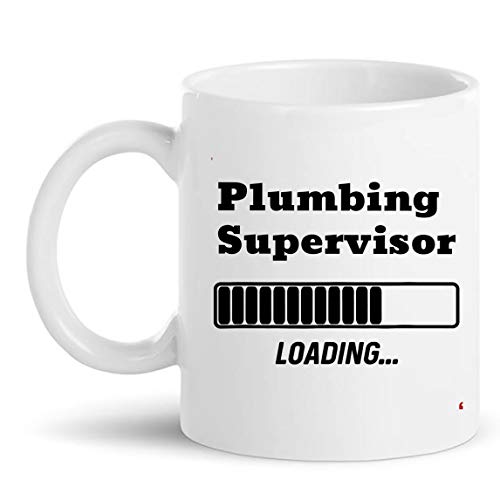 New Plumbing Supervisor Loading Gifts Student | Ceramic Coffee Mug | 11 OZ