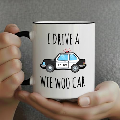 Funny Police Officer Gifts for Men Women I | Ceramic Coffee Mug | 11 OZ