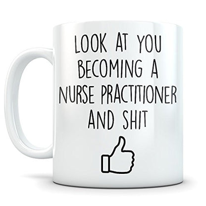NP Graduation Gifts Future Nurse Practitioner | Ceramic Coffee Mug | 11 OZ