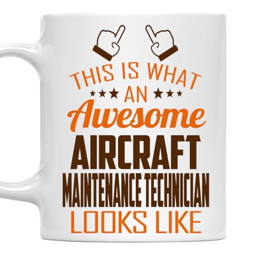 Awesome Aircraft Maintenance Technician This | Ceramic Coffee Mug | 11 OZ