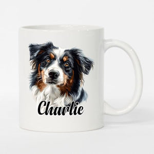 Personalized Australian Shepherd Gift For | Customised Coffee Mug | 11 OZ