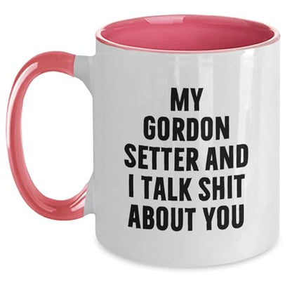 Gordon Setter Dog Gifts Funny Quote Graduate | Ceramic Coffee Mug | 11 OZ