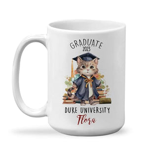 Cute Graduation Customized Unique Name And | Customised Coffee Mug | 11 OZ