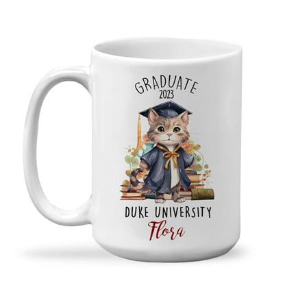 Cute Graduation Customized Unique Name And | Customised Coffee Mug | 11 OZ