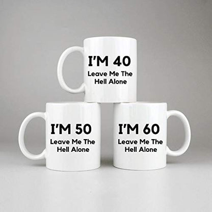 80th Birthday Gifts For Men Funny I Am 80 | Ceramic Coffee Mug | 11 OZ
