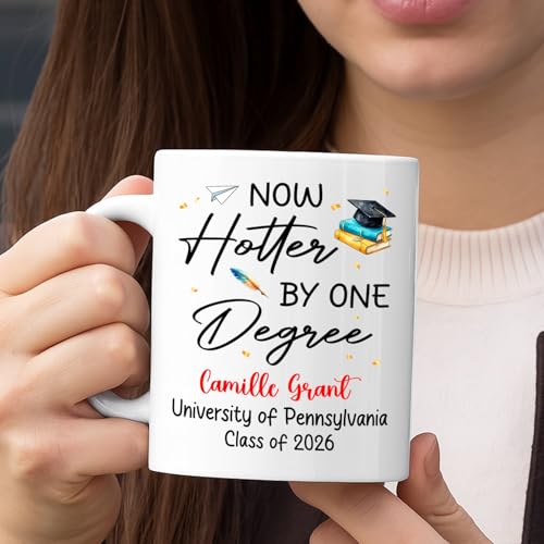 Now Hotter By One Degree Customized School | Customised Coffee Mug | 11 OZ