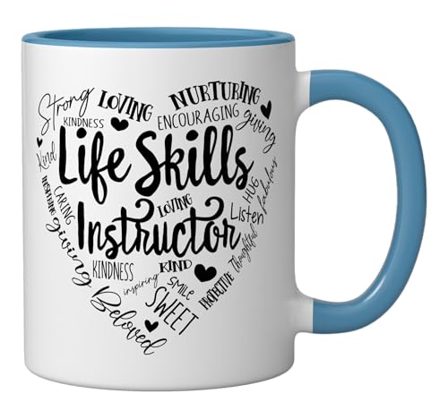 Matching Life Skills Instructor Teacher Crew | Ceramic Coffee Mug | 11 OZ